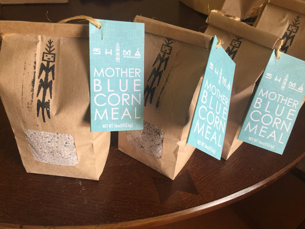 Blue Cornmeal from the Ancestors